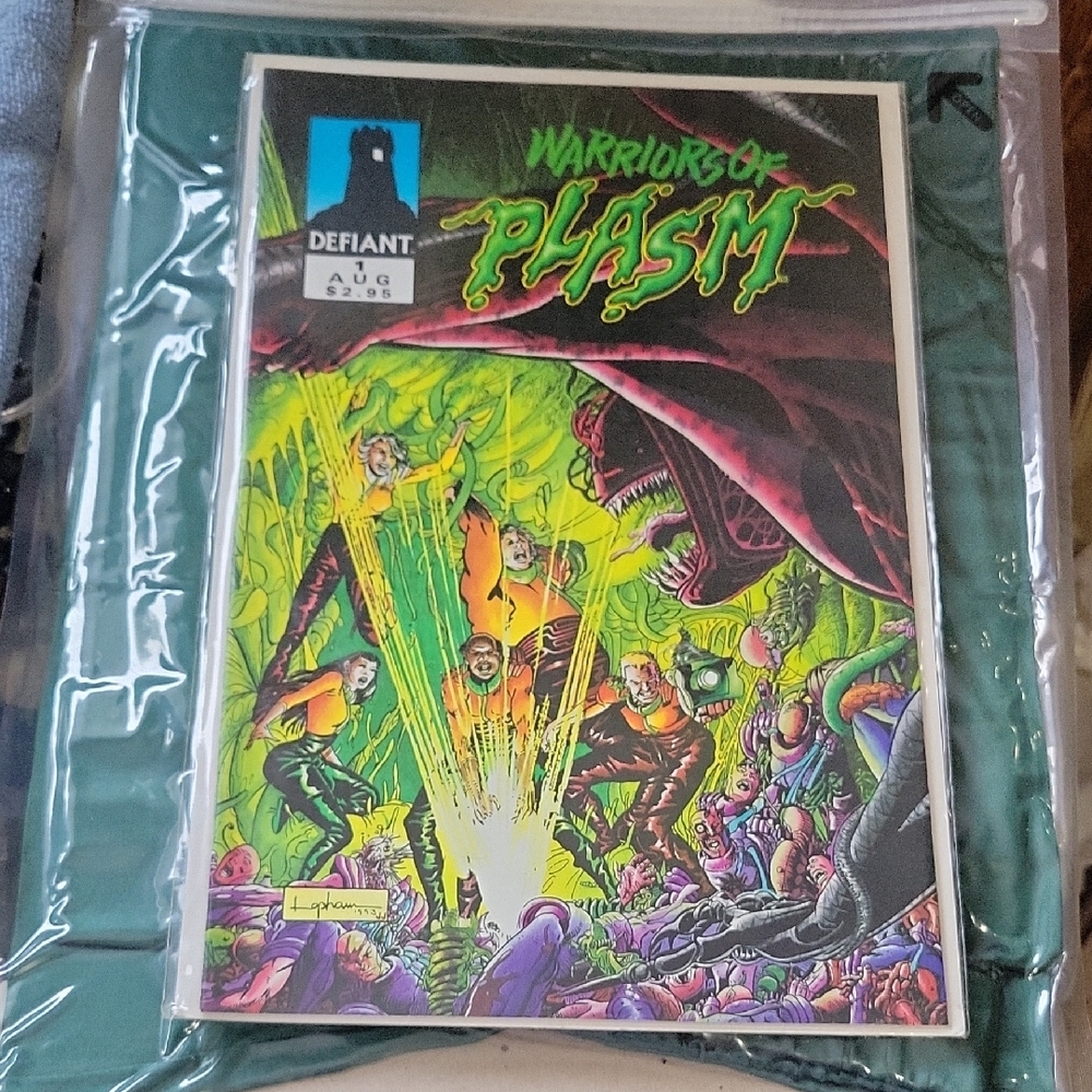 Warriors of Plasm Comic Book